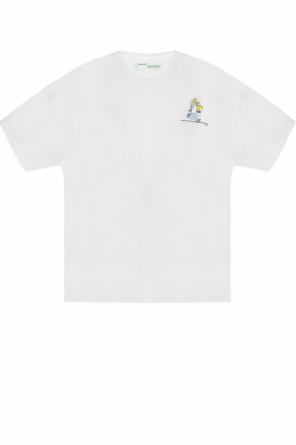 T-shirt typu ‘oversize’ z nadrukami, zdjęcie 1 T-shirt typu ‘oversize’ z nadrukami od Off White